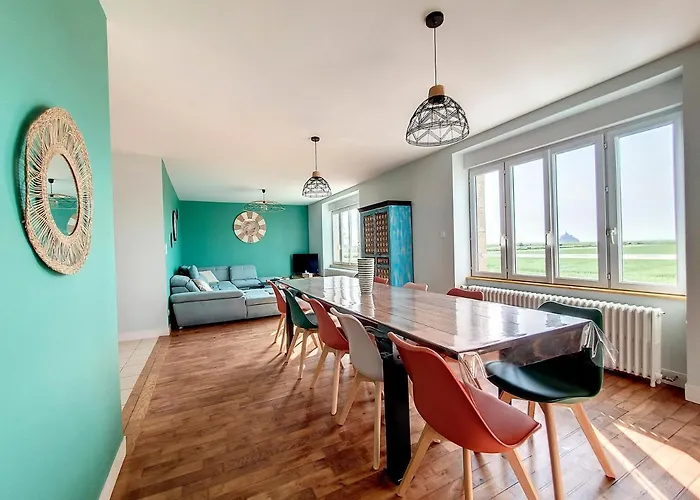 Au Mont Chez Vous #jacuzzi Et Vue Mont-st-michel#